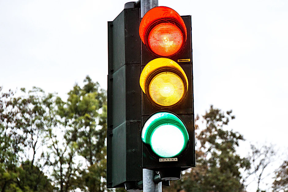 Die Corona-Ampel in Berlin steht momentan auf Gelb (Symbolbild).