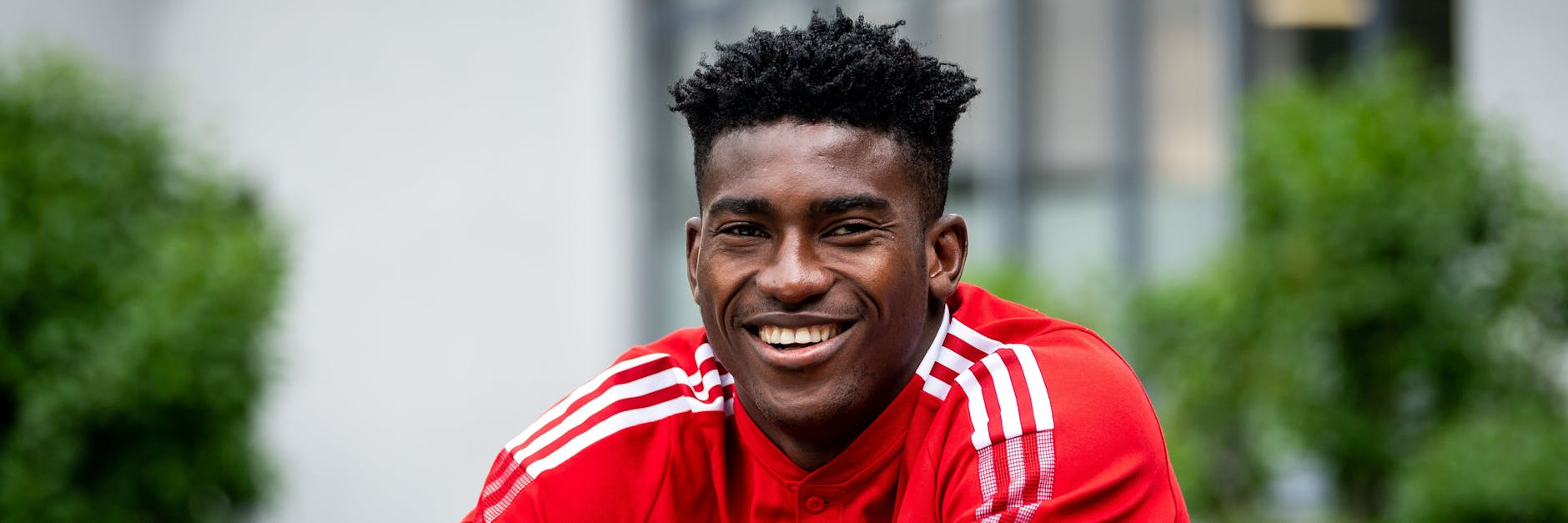 Hat blendende Laune: Unions alter Neuzugang Taiwo Awoniyi.