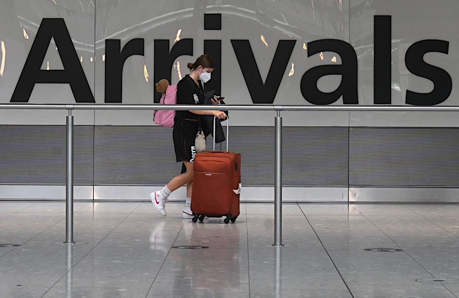 Geimpfte Reisende aus der EU und den USA müssen nach der Einreise nach England nicht mehr in Quarantäne.&nbsp;