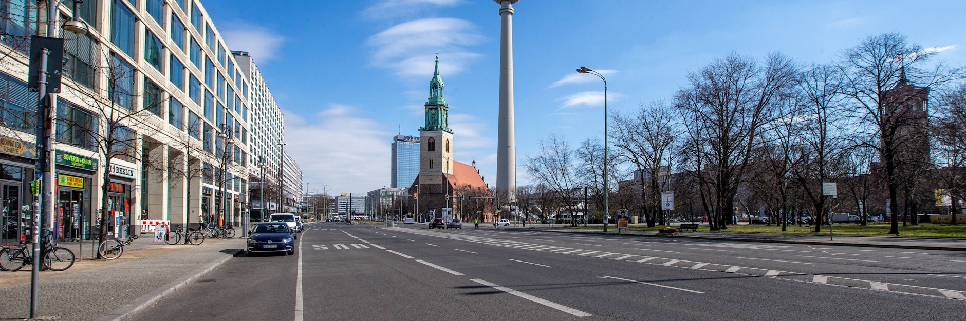 Die Berliner Karl-Liebknecht-Straße