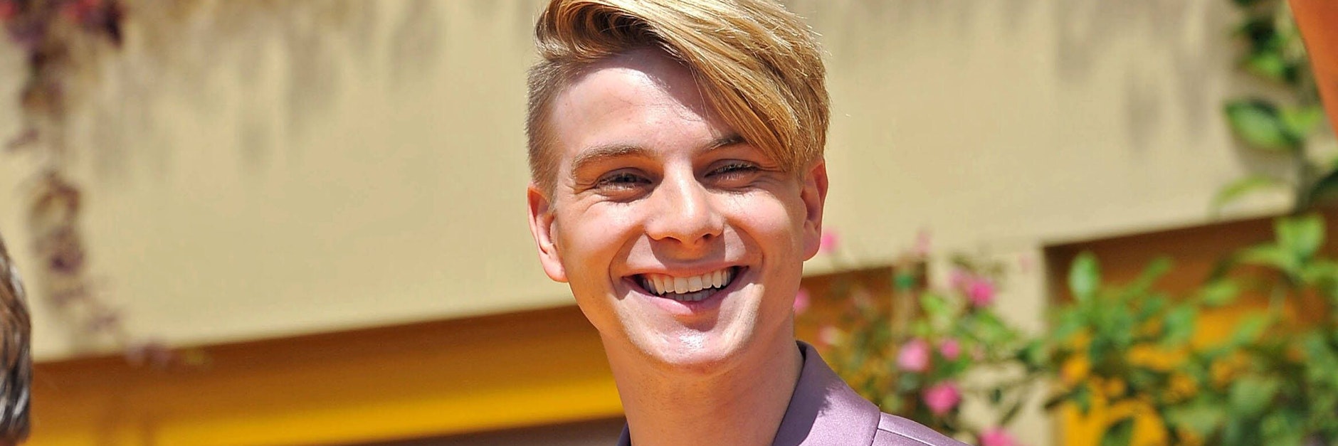 Sänger Vincent Gross während der ARD - Unterhaltungsshow „Immer wieder Sonntags“.