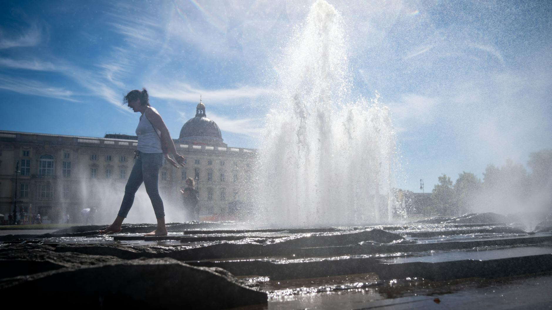 In Berlin wurde die Marke von 30 Grad am häufigsten geknackt.