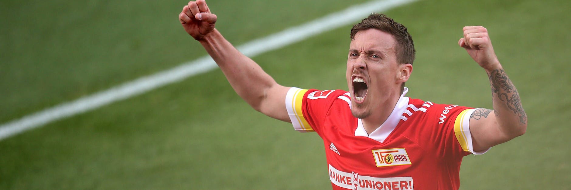 So will Max Kruse auch im Europacup Tore des 1. FC Union bejubeln.