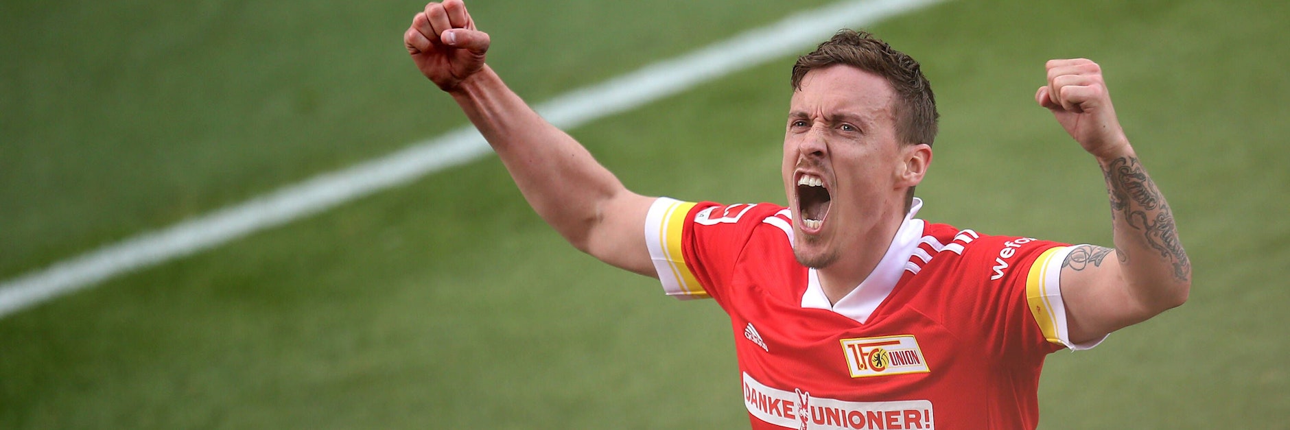 So will Max Kruse auch im Europacup Tore des 1. FC Union bejubeln.