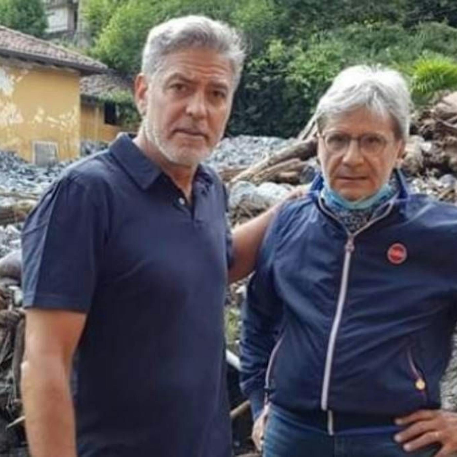 George Clooney: So hilft der Hollywood-Star seiner Zweitheimat in Laglio am Comer See beim Wiederaufbau nach der Flut-Katastrophe