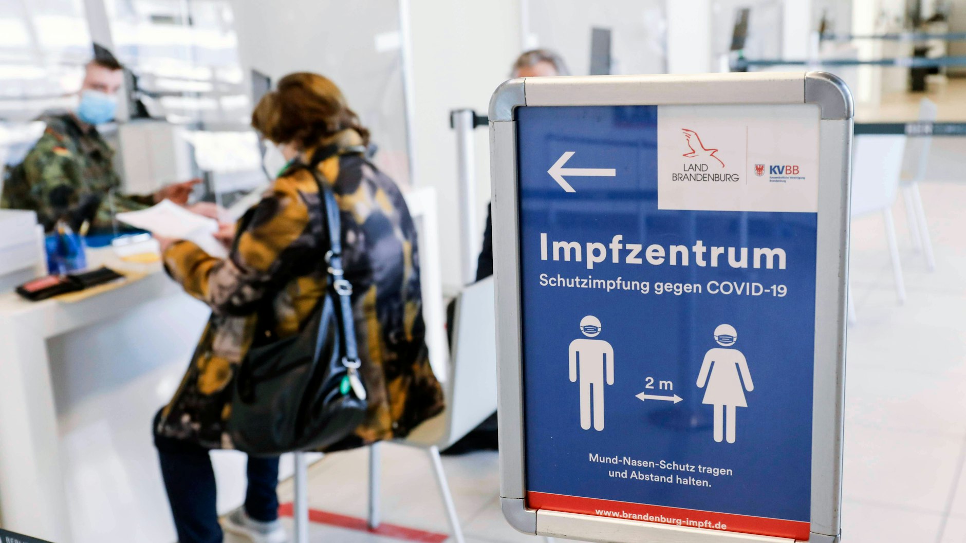 Auch in Schönefeld wird das Impfzentrum von einer kommunalen Trägerschaft weitergeführt.&nbsp;