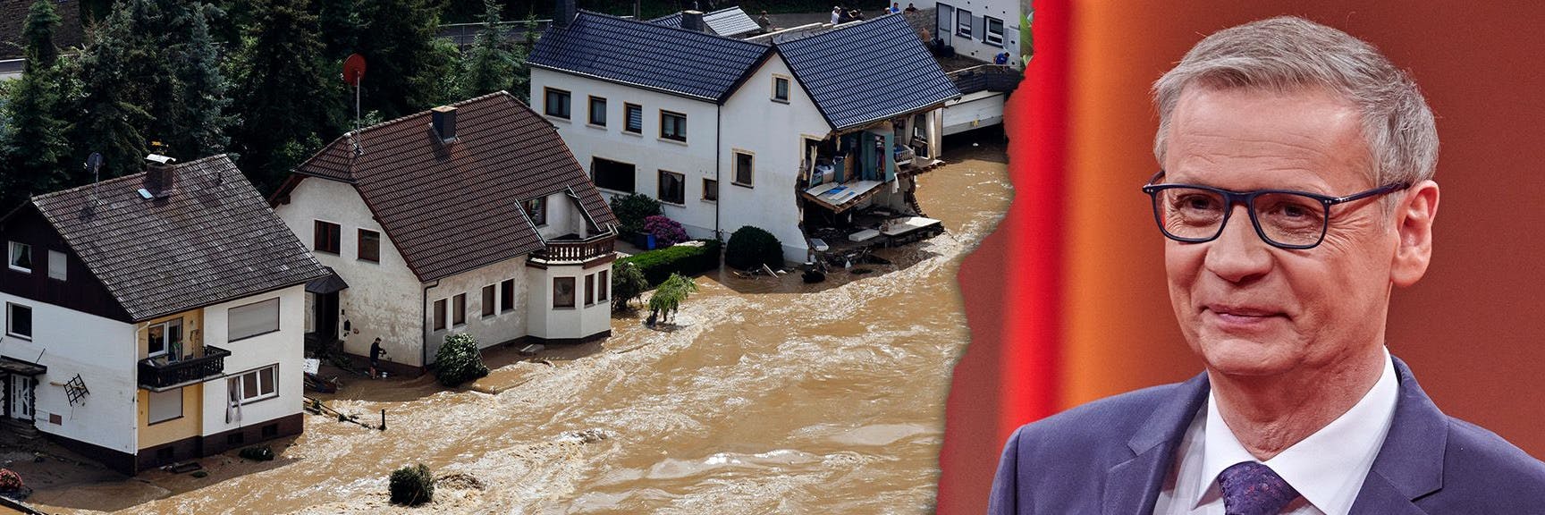 Auch viele Winzer wurden vom Hochwasser in Nordrhein-Westfalen und Rheinland-Pfalz schwer getroffen. Wer wird Millionär-Star Günther Jauch und seine Frau Dorothea wollen helfen.