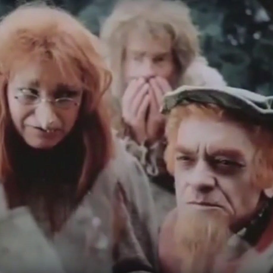 Spuk unterm Riesenrad mit Katja Paryla als Hexe, Stefan Lisewski als Riese, Siegfried Seibt als Rumpelstilzchen.