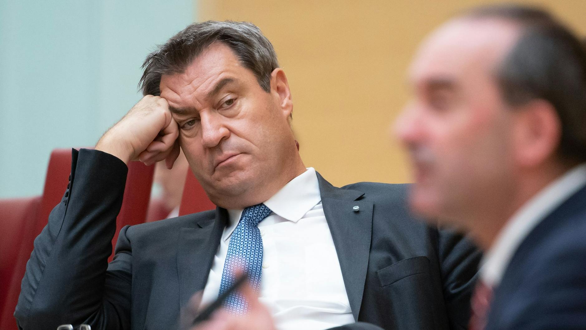 Markus Söder, hier mit dem bayrischen Wirtschaftsminister Aiwanger. 