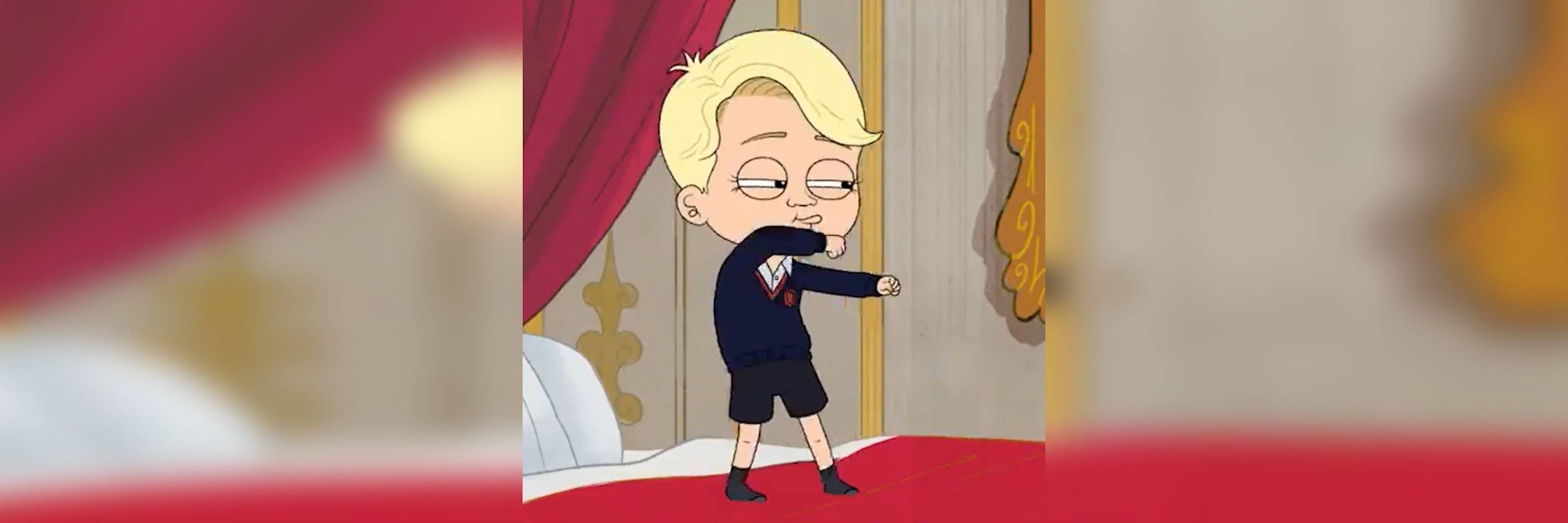 Eine Szene aus „The Prince“, die sich um Prinz George dreht