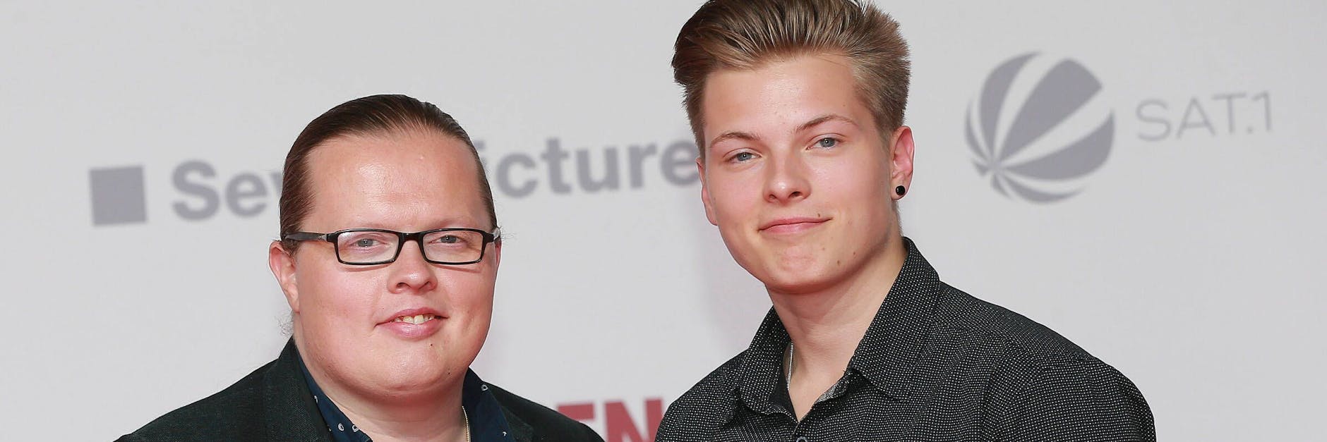 Angelo Kelly und Sohn Gabriel Kelly (r.).