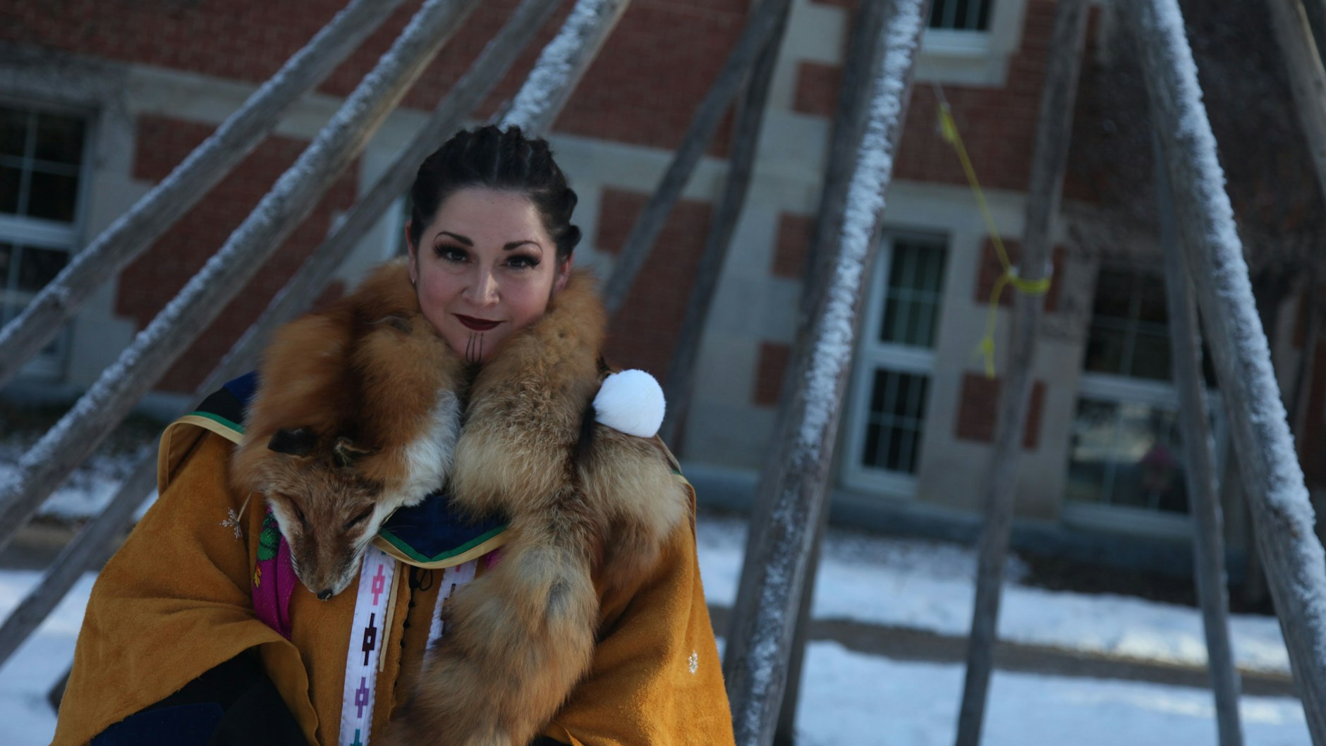 Crystal Fraser, Historikerin an der Universität von Alberta und auch Angehörige der indigenen Gruppe der Gwichyà Gwich'in.