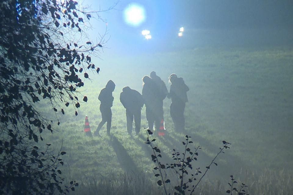 Investigators still found body parts early this year.