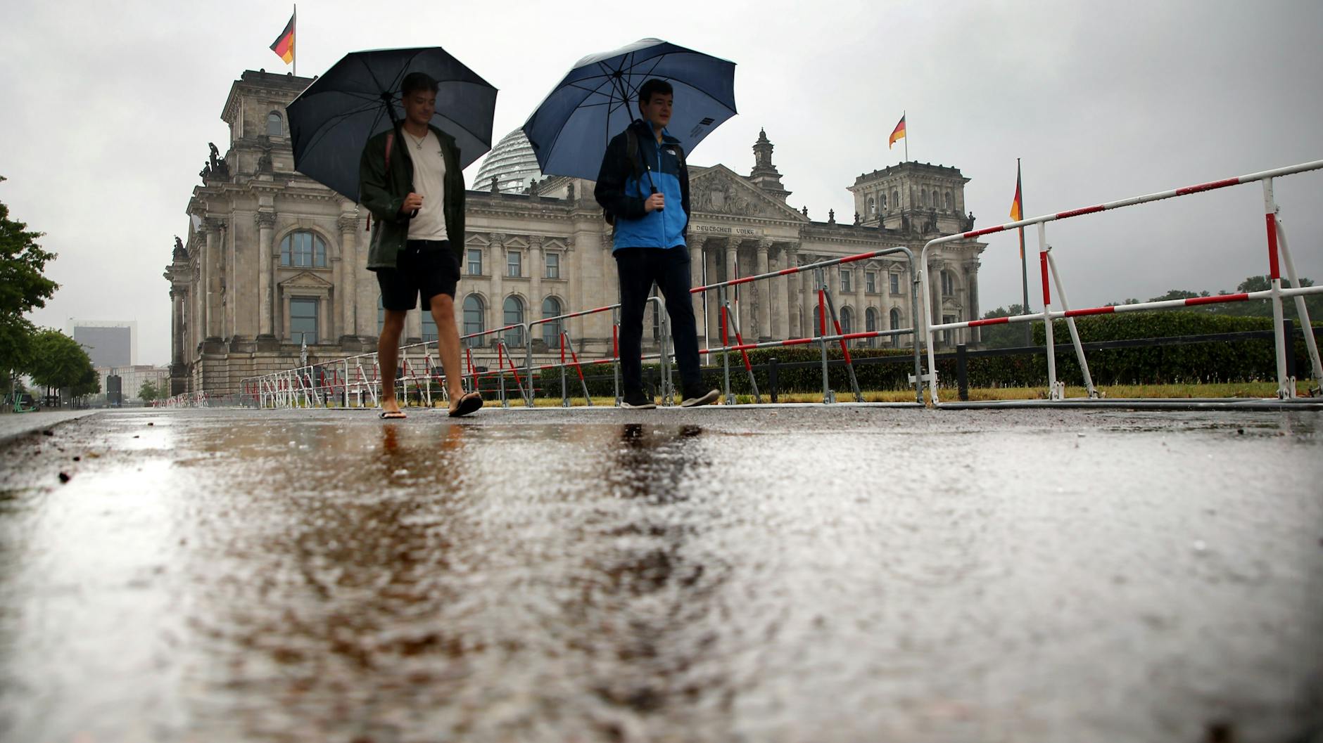 Der August wird auch in Berlin viel Regen bringen.