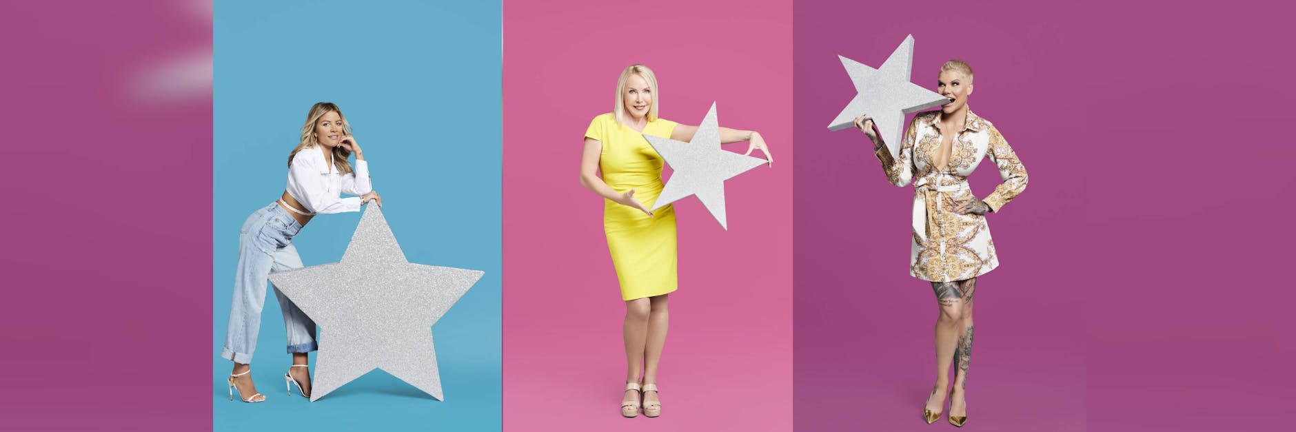 Ina Aogo, Heike Maurer und Melanie Müller sind bei „Promi Big Brother“ dabei.