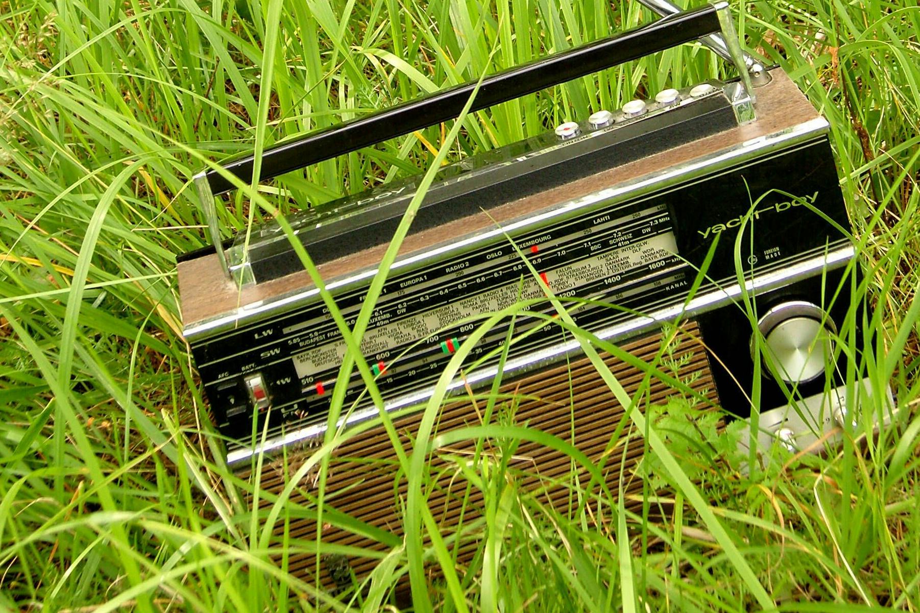 Früher ein ständiger Begleiter: das Kofferradio.