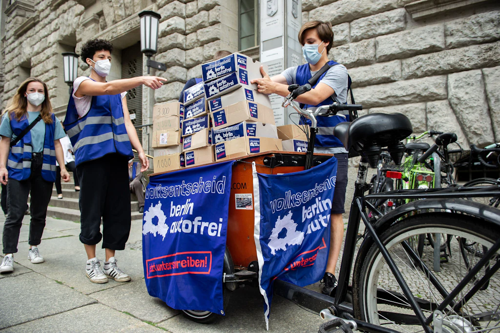 Über 50.000 Unterschriften für eine Berliner Innenstadt fast ohne Autos