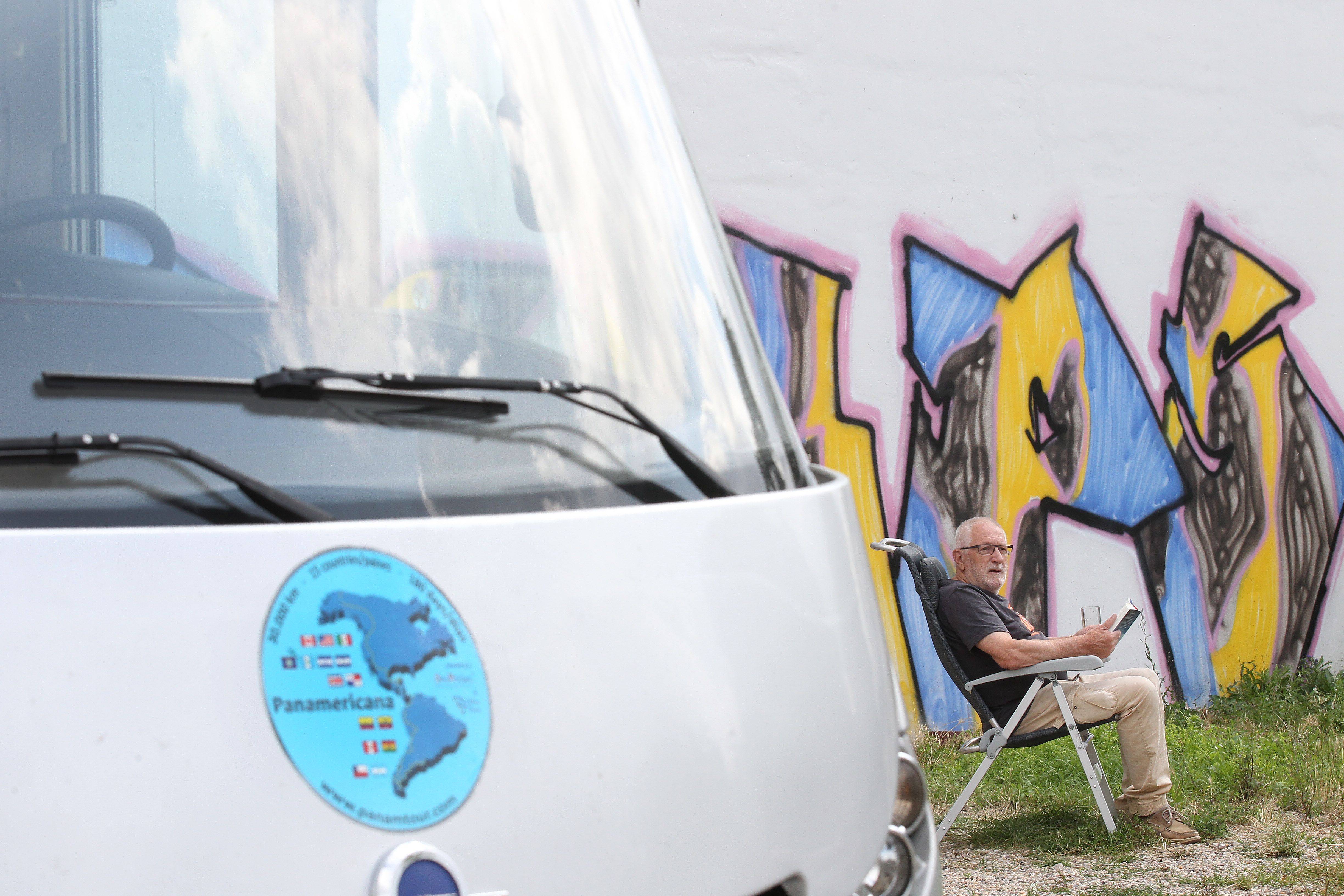 Camping without camping in Wedding