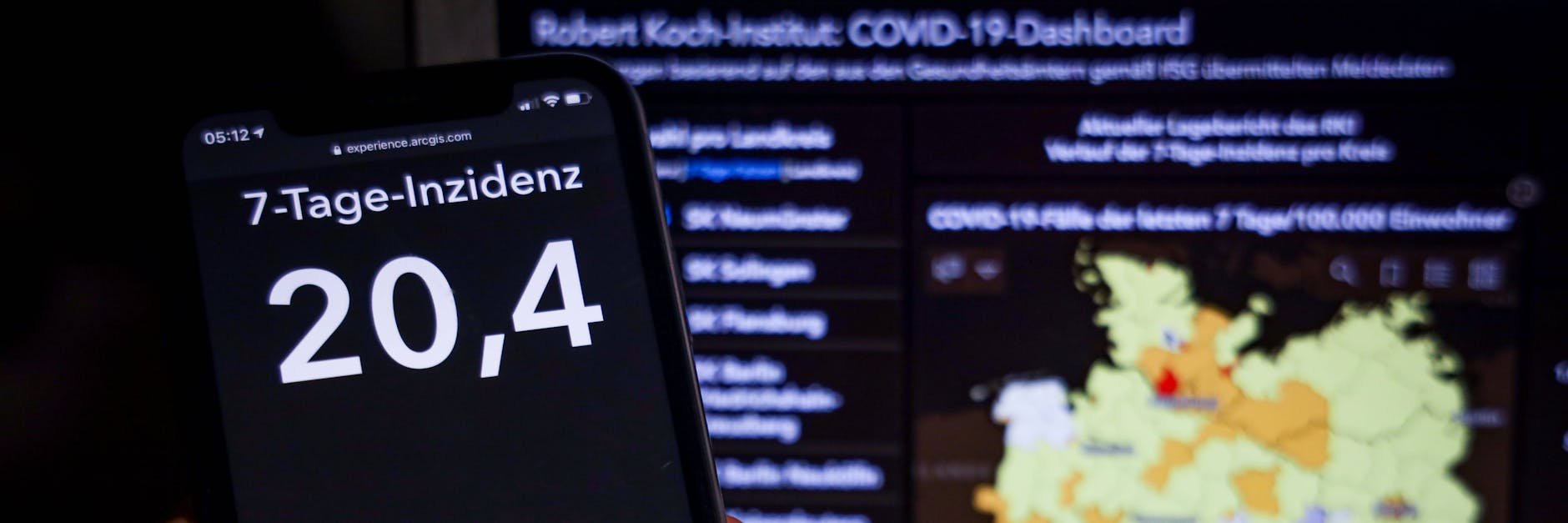 Die bundesweite Inzidenz steigt seit Wochen stetig an.