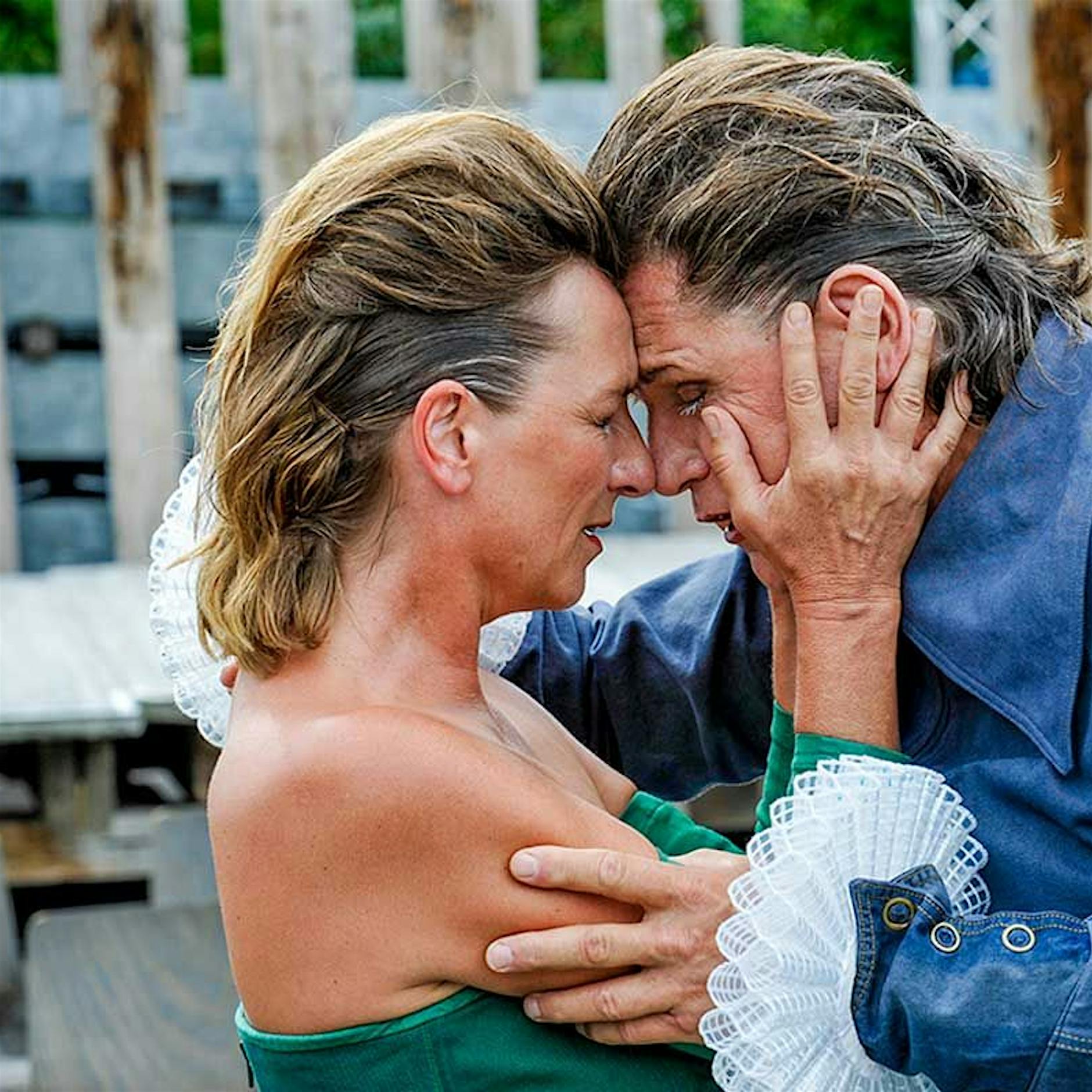 „Das Weib ist nicht schwach!“, heißt es in „Maria Stuart“ im Globe Berlin