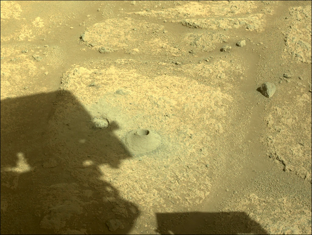 Perseverance buddelt erstes Loch auf dem Mars – und geht leer aus