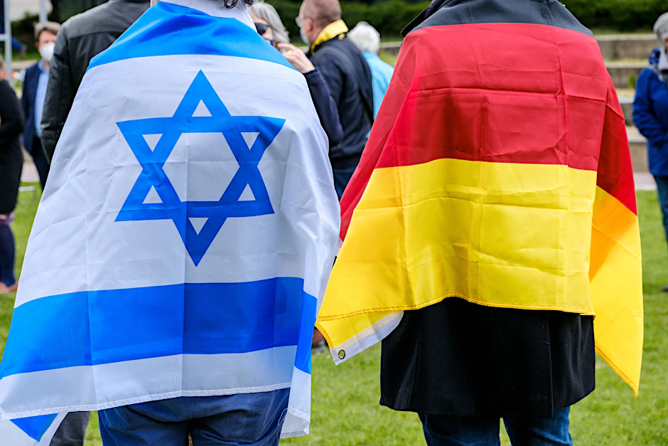 Israel und Deutschland Fahne
