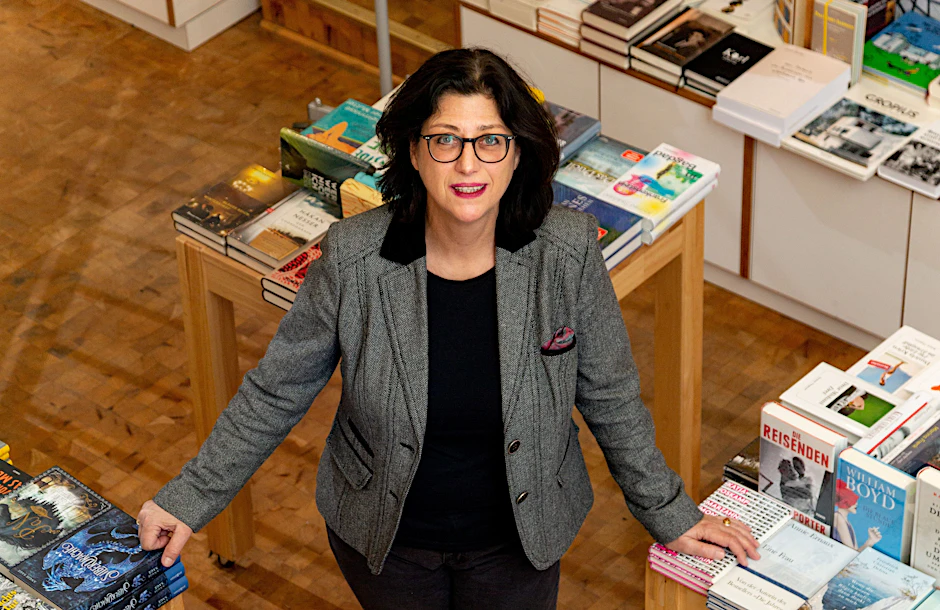 Martina Tittel, Inhaberin der Nicolaischen Buchhandlung.