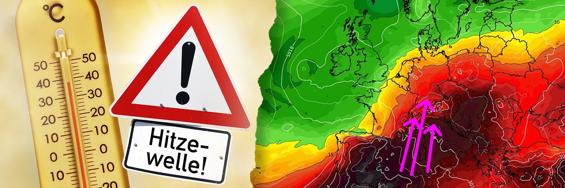 Diese Woche rollt eine Hitzewelle auf Deutschland zu. Die Temperaturen kratzen an der 40-Grad-Marke.