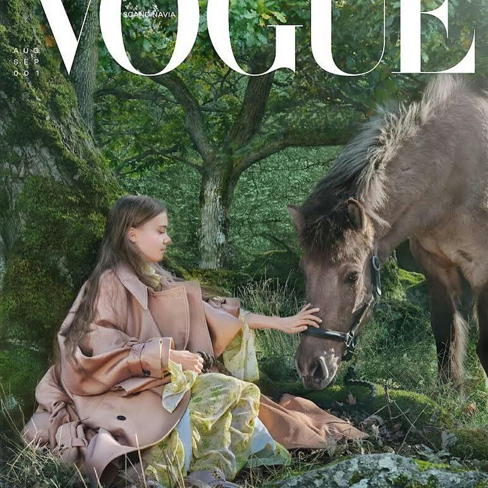 Greta Thunberg ist das Covergirl der neuen skandinavischen Vogue