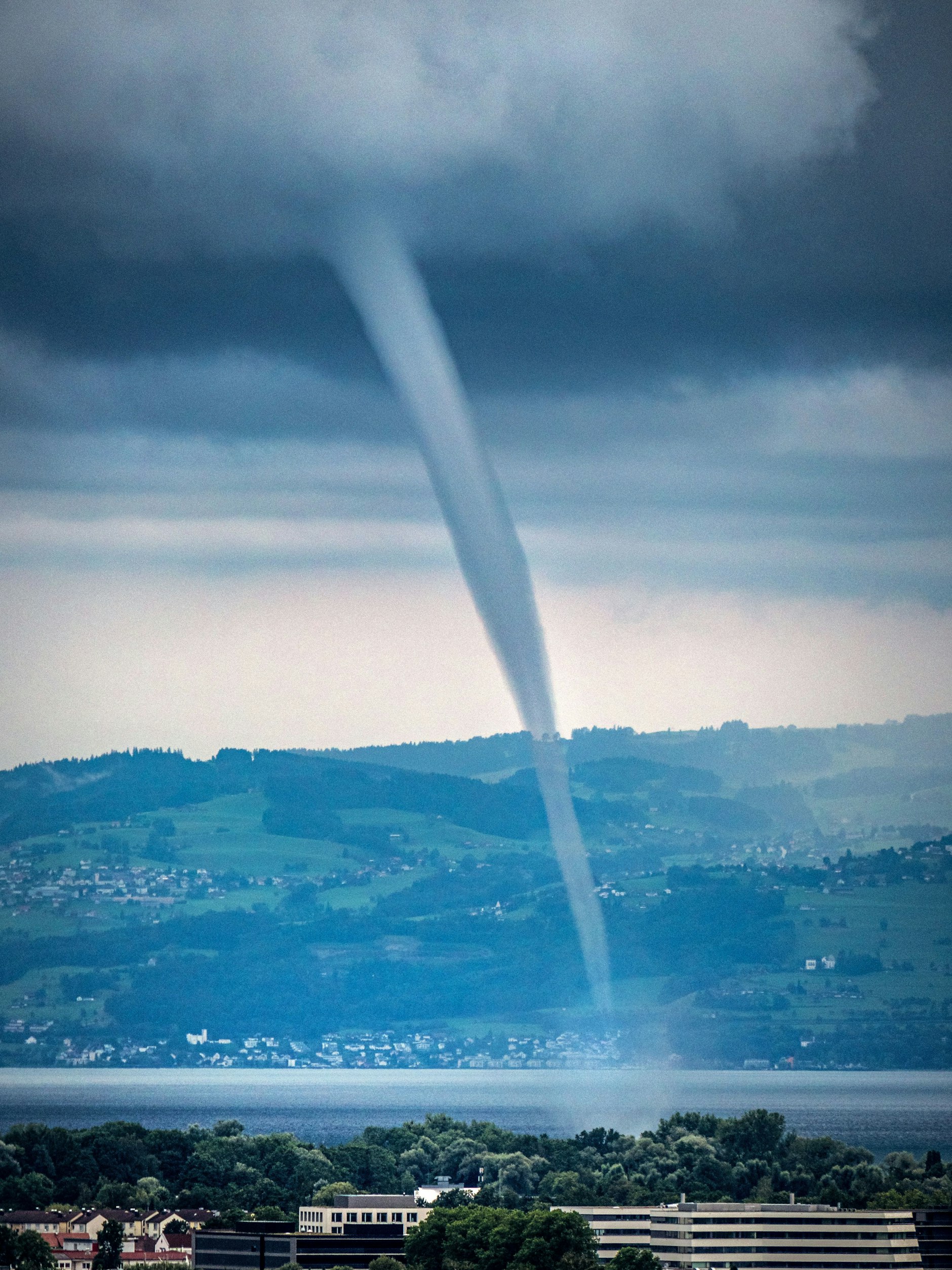 Anfang August fegten zwei Tornados über den Bodensee. Solche Phänomene dürften auch in Deutschland häufiger werden.