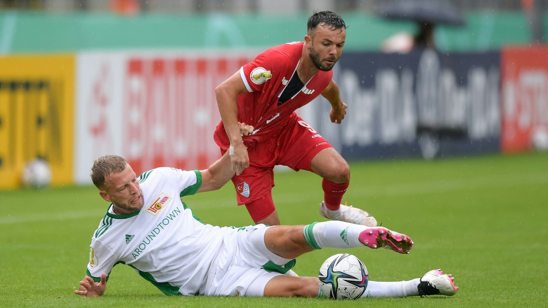 Union und Marvin Friedrich mussten beim Drittligisten Türkgücü München ordentlich dagegenhalten, um die erste Runde zu überstehen.&nbsp;