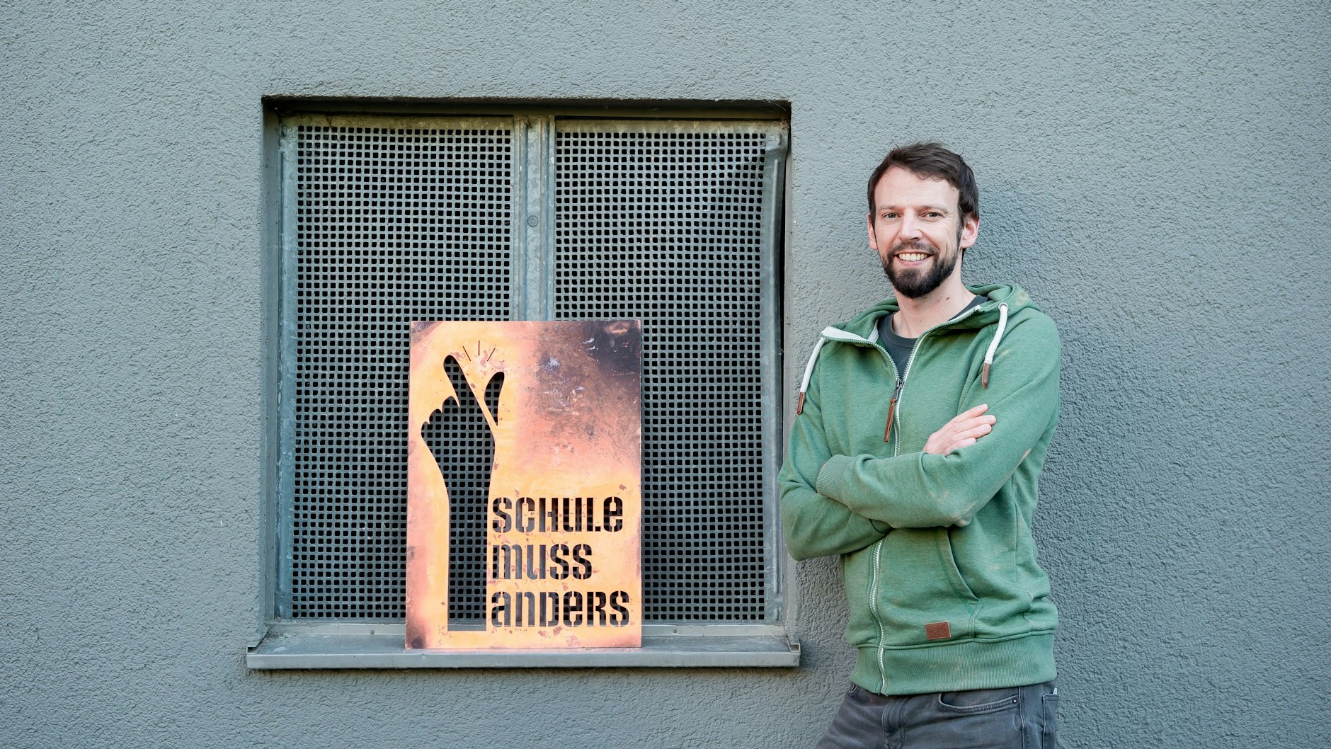 Philipp Dehne, former teacher at a Kreuzberg school and founder of Schule muss anders.