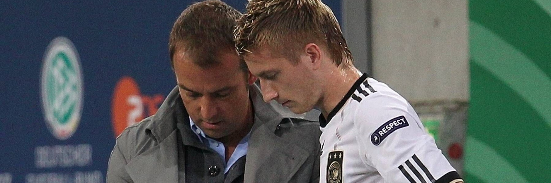 Hansi Flick kennt Marco Reus schon seit elf Jahren als Nationalspieler. Auf ihn baut der neue Bundestrainer. <br><br>