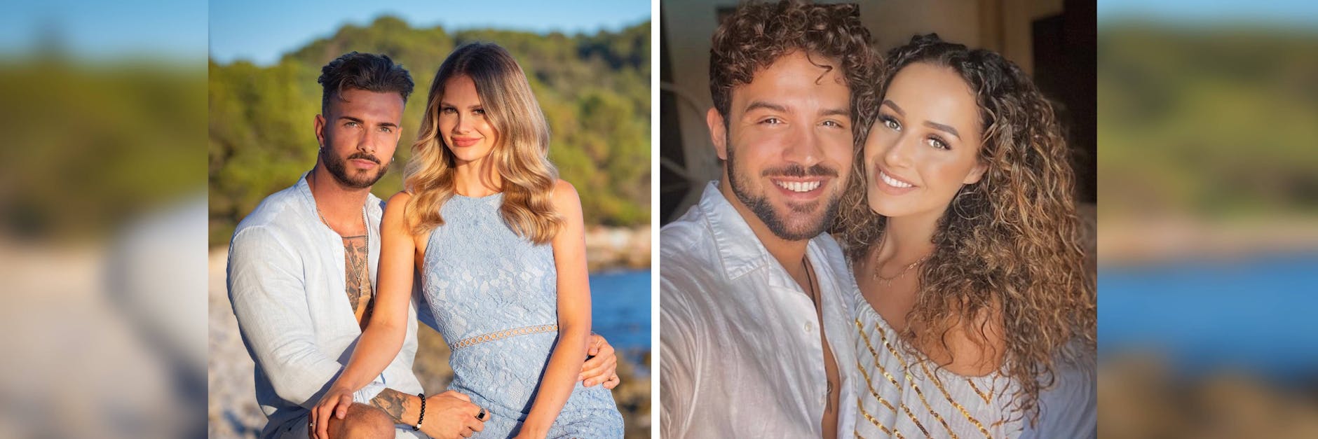 Stephi Schmitz und Julian Diebold (l.) sind ebenso noch zusammen wie Yasin Cilingir und Samira Berkane.