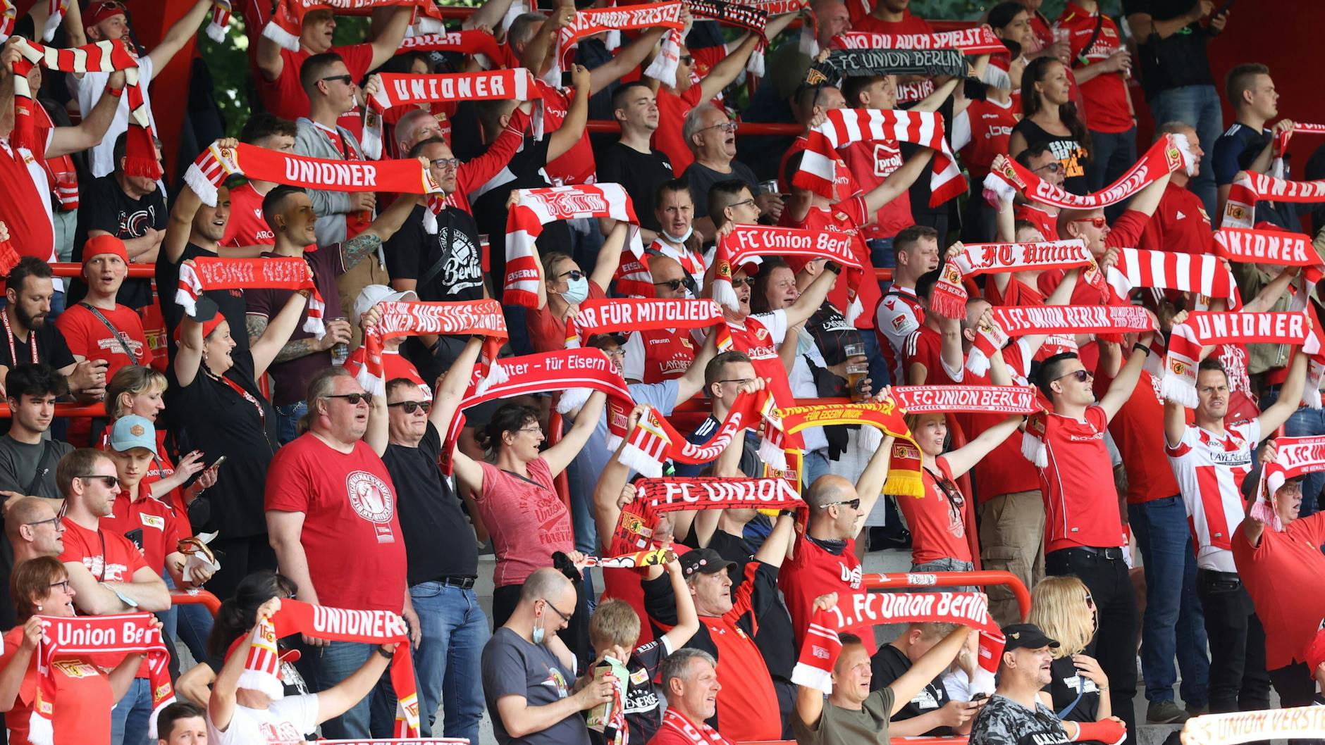 Die Union-Fans freuen sich auf den Bundesligastart.