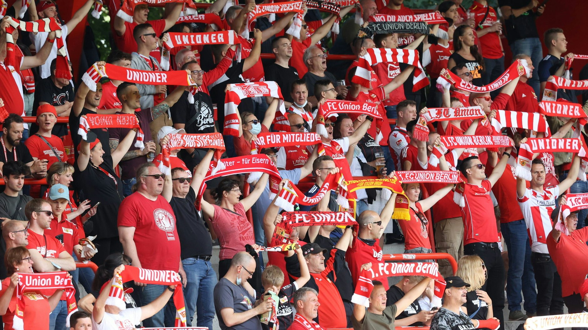 Die Union-Fans freuen sich auf den Bundesligastart.