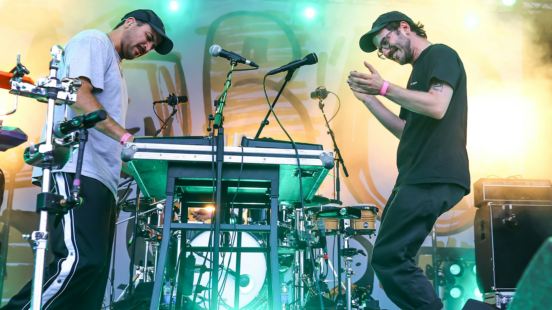 Djamin Izadi und&nbsp;Jakob Amr (r.) von der Band Leoniden.