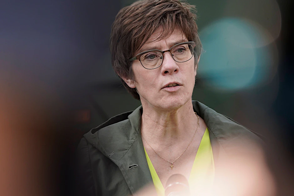 Die Bundesverteidigungsministerin&nbsp;Annegret Kramp-Karrenbauer (CDU).