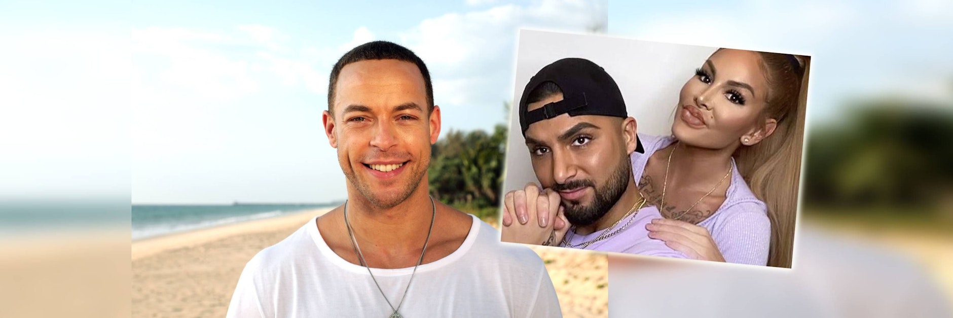 Andrej Mangold und das Youtuber-Pärchen Lisha und Lou waren im Sommerhaus ein Team. Seinen Auftritt bei „Kampf der Reality Stars“&nbsp;finden sie nicht gut.