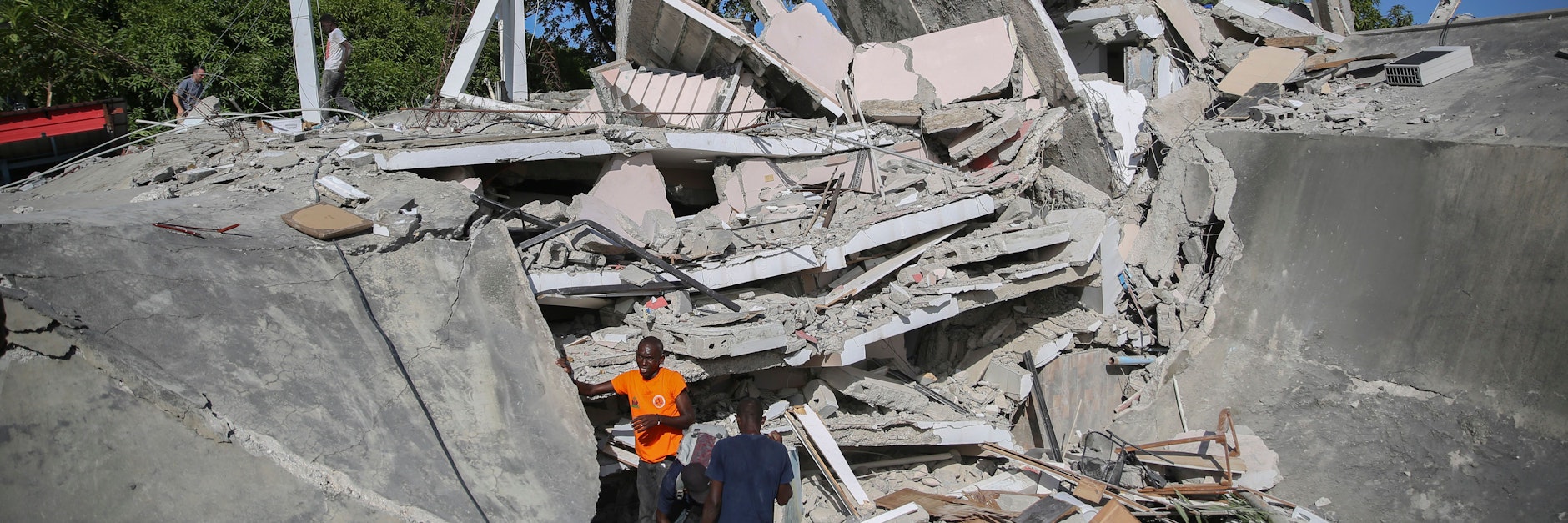 Elf Jahre nach dem verheerenden Beben in der Hauptstadt Port-au-Prince mit rund 222 000 Toten wurde der Karibiksaat erneut schwer erschüttert.