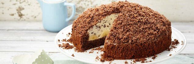 Kennen Sie ihn noch: den Maulwurfkuchen? Diesen saftigen Hügel aus Schokoteig, der Sahne und Banane versteckt...