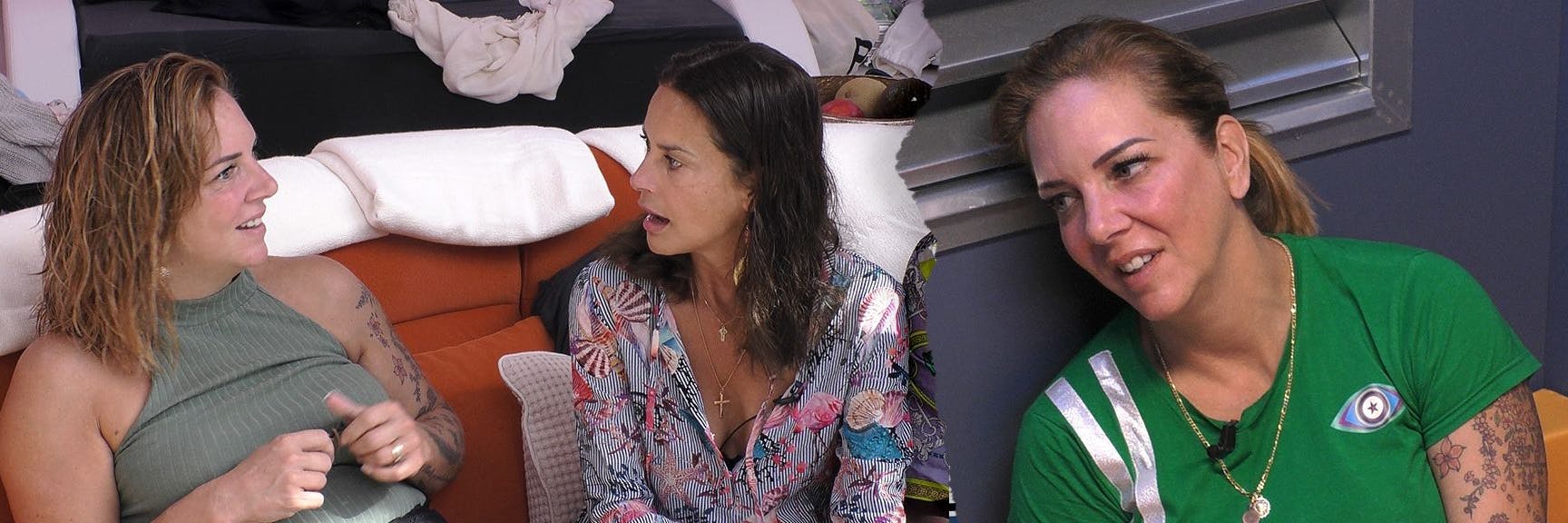 Im Gespräch mit Jahrhundert-Playmate Gitt Saxx gesteht Danni Büchner bei Promi Big Brother, dass sie oft überfordert ist.