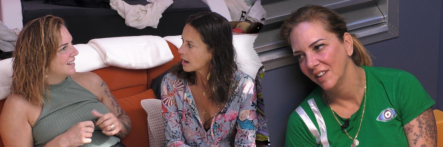 Im Gespräch mit Jahrhundert-Playmate Gitt Saxx gesteht Danni Büchner bei Promi Big Brother, dass sie oft überfordert ist.