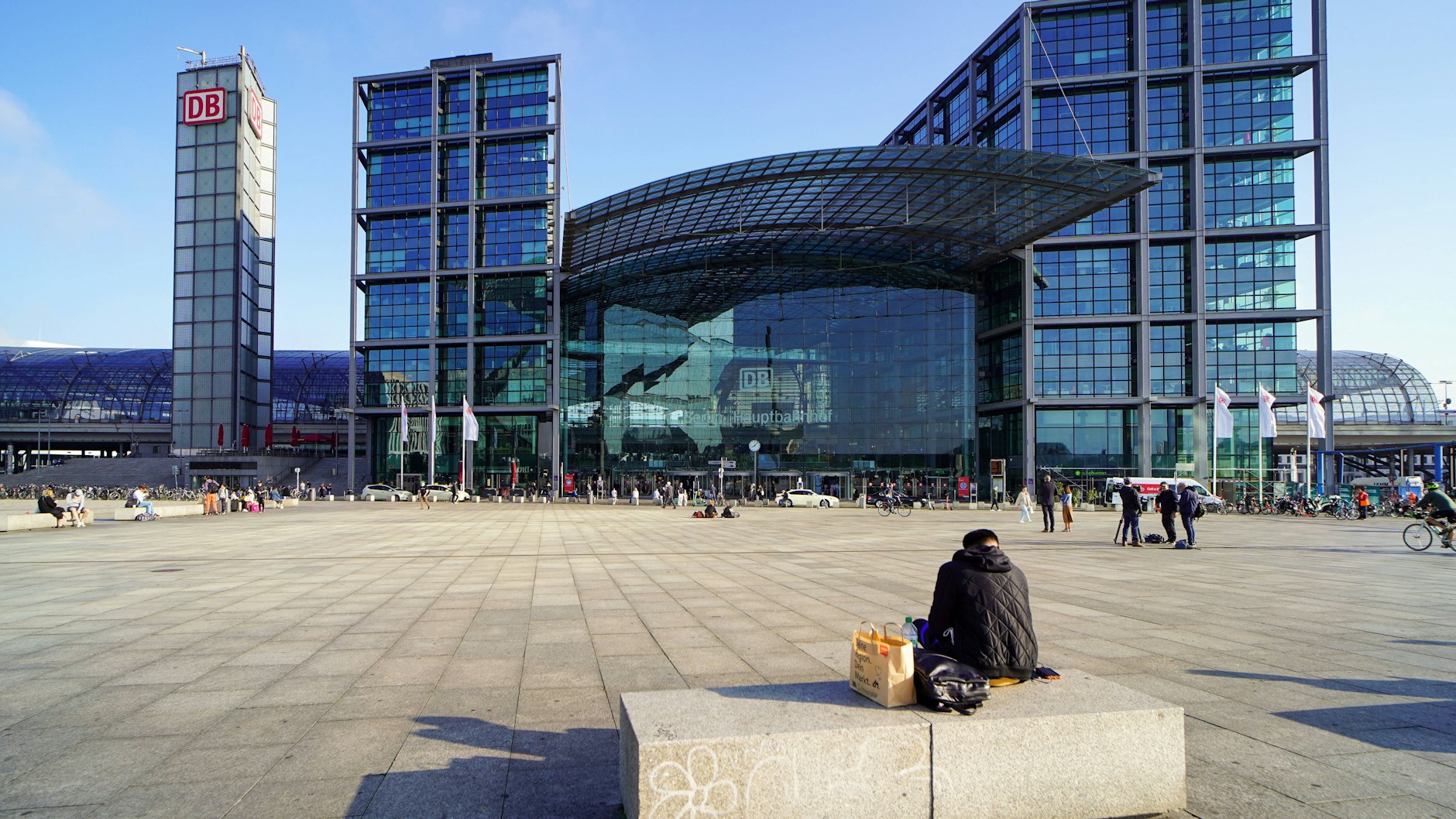 Kein Zug, nirgends. Der Berliner Hauptbahnhof am 11. August während des Lokführerstreiks.&nbsp;&nbsp;