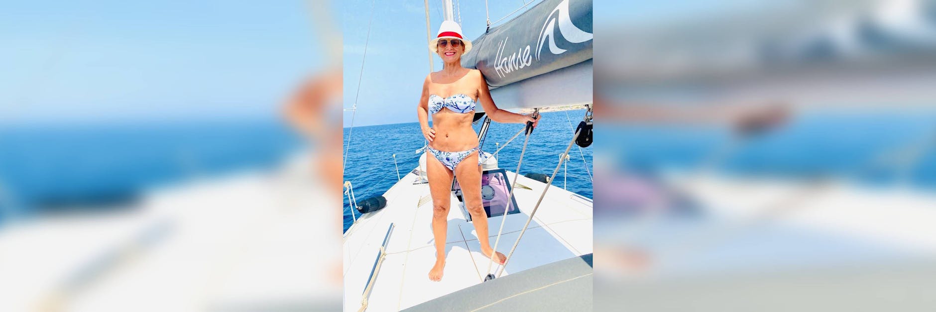 Claudia Obert urlaubt gerade auf Ibiza.