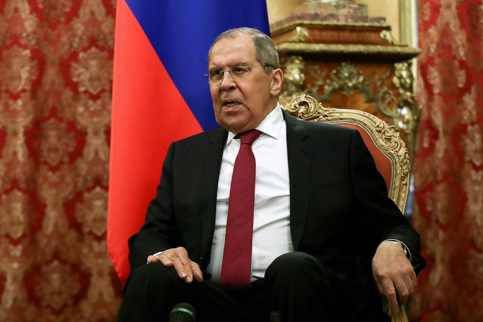 Der russische Außenminister Sergej Lawrow.&nbsp;