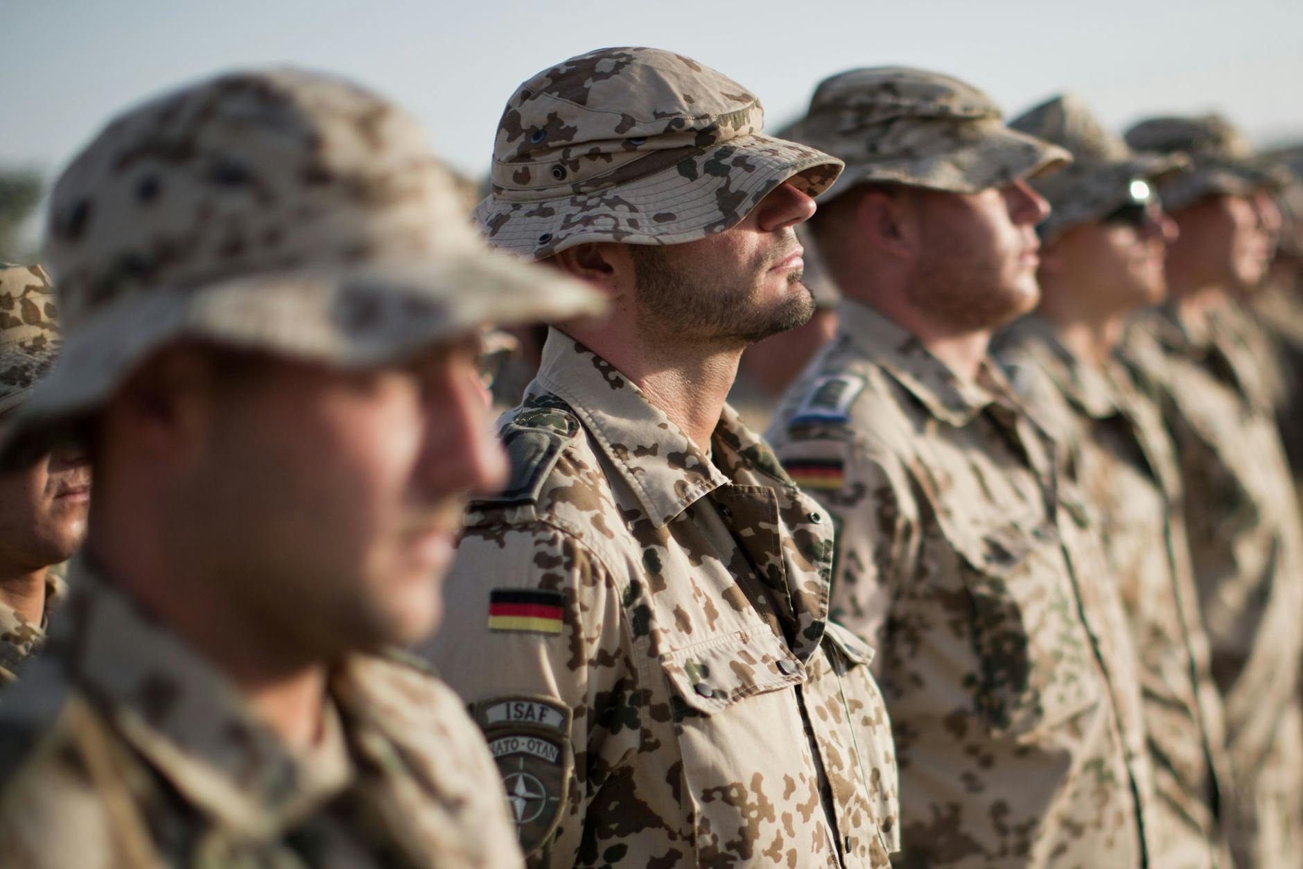 Bundeswehrsoldaten in Kundus, Afghanistan.