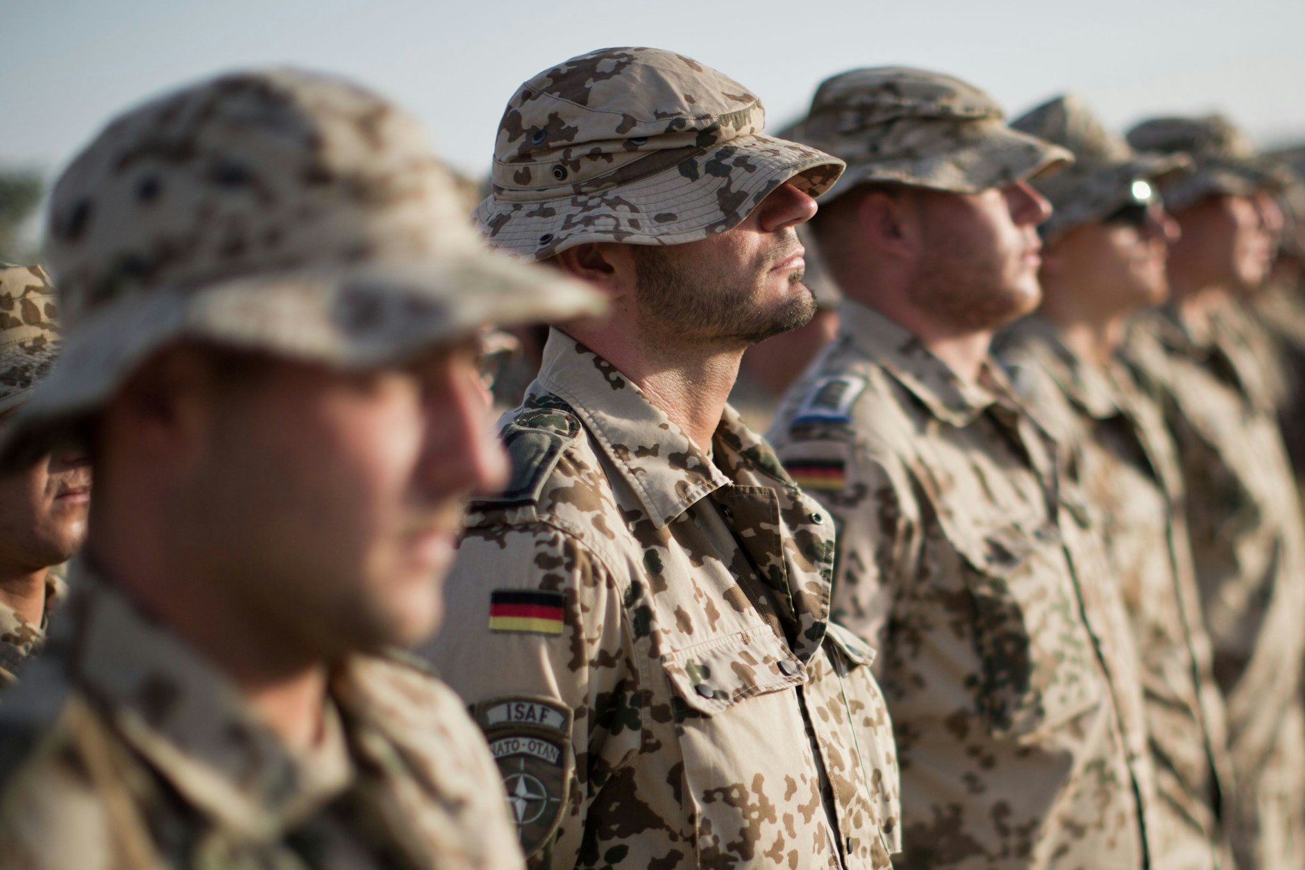 Bundeswehrsoldaten in Kundus, Afghanistan.
