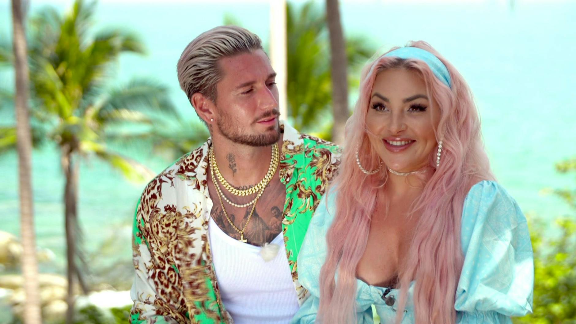 Laura Morante und Mike Heiter zogen als Paar bei Kampf der Reality Stars ein.