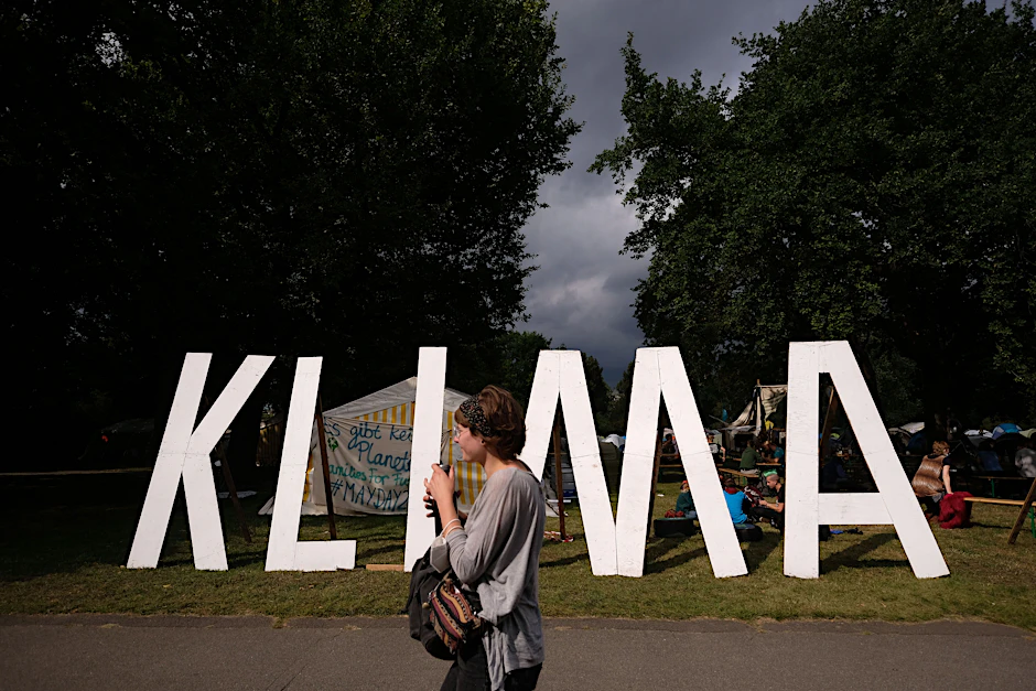 Klima wird groß geschrieben. Im Protest-Camp im Tiergarten herrscht eine Stimmung zwischen Festival und Pfadfinderlager.<br>